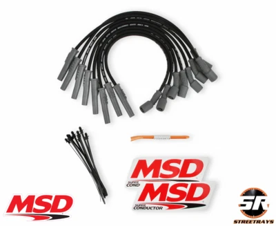 Juego de cables de bujía MSD 31633 8,5 mm para Ford F-150 Raptor 10-14 6,2 L V8 (NUEVO) Foto 1 de 4