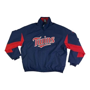 Chaqueta de béisbol Minnesota Twins Majestic Therma Base MLB auténtica 2XL - Imagen 1 de 10