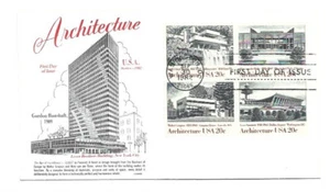 2019-22 Architecture '82 GAMM, block of 4, FDC - Picture 1 of 1