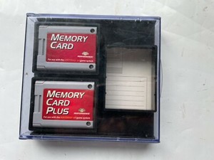 Pair of Performance Memory Cards for Nintendo 64 N64 with Case