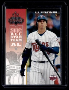 2003 Donruss Champions Atlantic City National A.J. Pierzynski 5/5 #153 - Picture 1 of 2