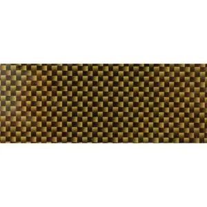 Hangar 9 UltraTrim Carbon Black/Gold HANU91100 Trim & Striping Tape 10 Meter - Picture 1 of 1