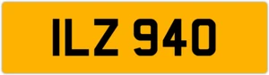ILZ 940 I 3x3 DATUMSLOSES PRIVATES NUMMERNSCHILD ISAAC IAN IAIN ISLA IVAN IVY IVOR IS - Bild 1 von 1