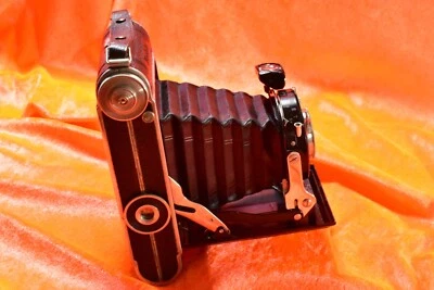 BALDA KLAPPKAMERA SCHNEIDER KREUZNACH RADIONAR 4.5 F=10,5cm FOLDING CAMERA - Bild 1 von 4