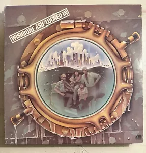 WISHBONE ASH – LOCKED IN - VINYL LP BLACK - VG+ - A17 - Picture 1 of 2