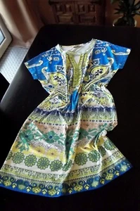 Malvin Woman Sommer Kleid Gr 46 Mehrfarbig Kurzarm Stretch - Bild 1 von 22