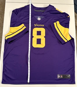 Kirk Cousins Minnesota Vikings Purple Color Rush Jersey 3XL Nike GREAT Condition - Picture 1 of 7