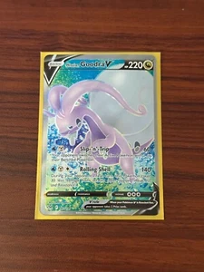 HISUIAN GOODRA V POKEMON TCG ORIGINE PERDUTA FULL ART 187/196 - Foto 1 di 2