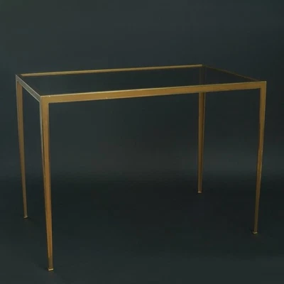 Vintage Coffee Table United Workshops Munich Brass + Smoked Glass 1.AIO - Image 1 of 4