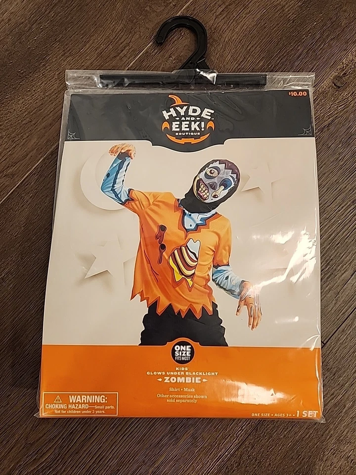 Disfraz de Zombi Talla Única Edad 3+, Hyde and Eek Boutique, Nuevo Foto 1 de 1