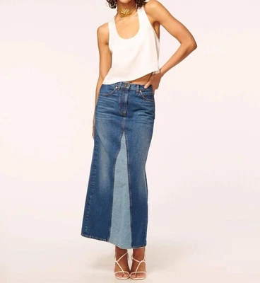 Ramy Brook Jannie Denim Skirt Size 30 - Imagem 1 de 2