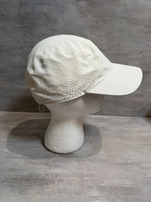 Gorra de béisbol Athleta Ultra Light Run blanca Foto 1 de 4