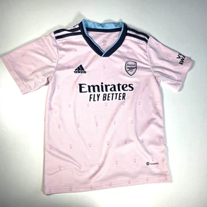 Camiseta de fútbol adidas Arsenal 2022-23 tercera - rosa - niño talla 4-5 años - Imagen 1 de 4