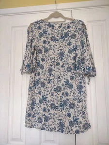 H&M Cold Shoulder Floral Tunic 12 - Picture 1 of 7