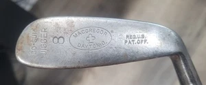 Antique Vintage Macgregor Go Sum Hickory Wood Shaft Golf Club Jigger - Picture 1 of 11