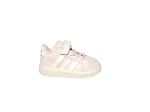 ADIDAS JR0780 GRAND COURT 00s PINK STRAPPI SCAMOSCIATO CONTATTARE X DISPONIBIL. - Foto 1 di 5