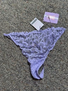 Savage Fenty NWT 2X Lavender Lace Logo Thing - Bild 1 von 4