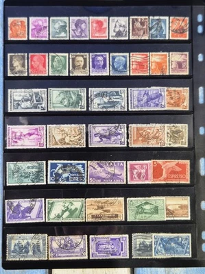 Vintage ITALIAN Cultural Daily Stamp Mix from ITALY - 43 Stamps - Sold as Seen M - Image 1 of 2