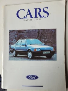 Ford Autos Prospekt April - 1989 - Bild 1 von 5