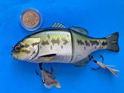BAIT SWIMBAIT Jackall Gantarel PIKE MUSKY ARTICULADO DESLIZAMIENTO CRANKBAIT BABY BASS HARDBAIT Foto 1 de 4