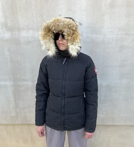 Canada Goose Women Jacket Chelsea Arctic-Tech Parka Down Made In Canada Size XS - Picture 1 of 24