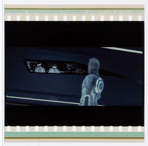 TRON Legacy 70 mm IMAX Film Cell - (22634) DISNEY Daft Punk - Foto 1 di 11