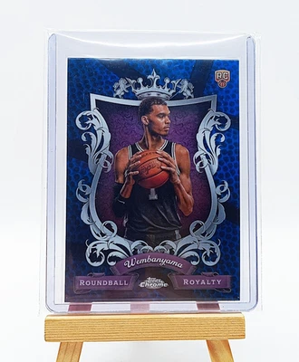 Victor Wembanyama RR-26 RC | ROUNDBALL ROYALTY | 2023-24 Topps NBA Chrome - Bild 1 von 2