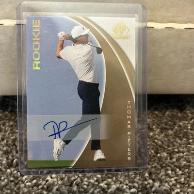 2024 SP Game Used Rookies Thomas Pieters #93 Autograph RC Belgium PGA Tour - Image 1 of 2