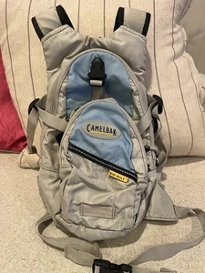 CamelBak Mini M.U.L.E. Hydration Backpack - Grey/Blue - Used - Picture 1 of 5