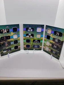 2025 Leaf Glory of the Game 12 Mem On The Field 12/25 HOF Cowboys Bears Raiders - Picture 1 of 6