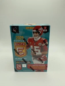 2025 Panini Donruss Elite Football Blaster Box 24 NFL Trading Card - BRAND NEW - Picture 1 of 5