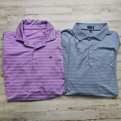 Lot of 2 Bluejack National Polo Golf Shirts Men's 2XL Tiger Woods Course XXL - Image 1 of 4