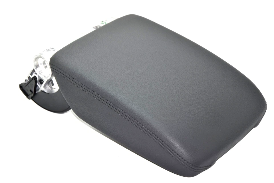 💎 Audi Q5 2018-2024 reposabrazos negro tapa consola central deslizante OEM Foto 1 de 4