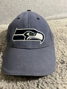 Seattle Seahawks NFL Blue Hat Signed #67 One Size Fits All 100% Cotton Strap - Picture 1 of 4