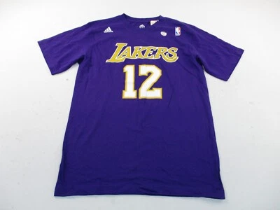 Adidas Los Angeles Lakers Shirt Mens Medium Purple Dwight Howard - Image 1 of 4