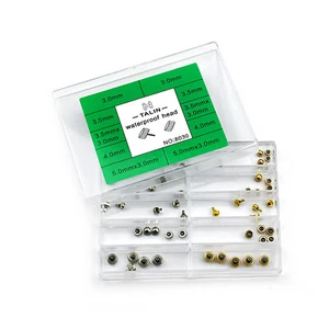 50Pcs 3.0-5.0mm Multi-Size Assorted Watch Crown Watchmaker Repair Kit No. 8030 B - Picture 1 of 8