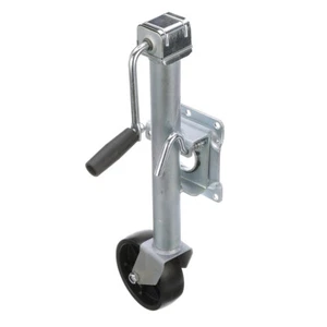 Attwood Fold-Up Trailer Jack - 1000 Lb Capacity - Single Wheel 11127-4 - Picture 1 of 1