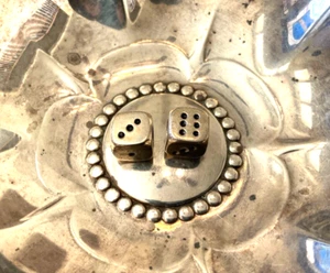 Auténtico Juego de 2 Cuentas DADOS TROLLBEADS Plata Esterlina 11133 - Imagen 1 de 2