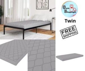 Colchon Individual Twin De 6 Pulgadas Para Adultos Niños Ideal Para Cama Litera - Picture 1 of 13