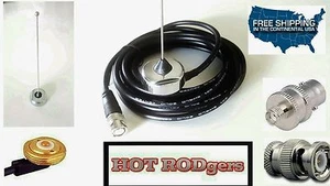 BOAFENG RADIO ROOF MOUNT ANTENNA 1/4 WAVE  450-470 UHF W/RADIO BNC - Bild 1 von 3