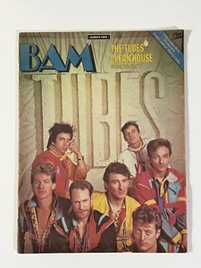 The Tubes 1983 BAM Magazine #154 The Call, Beach Boys, Kiss & Motley Crue - Foto 1 di 10