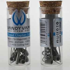 VandyVape Fused Clapton Coil (10pcs) Flasche e Zigarette Head Coil Verdampfer - Bild 1 von 1