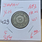 1893 Japan 5 Sen Y# 19, Looks Vf condition. Coin #429