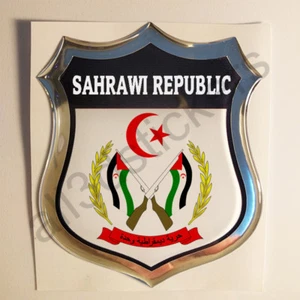 Sahrawi Arab Republic Democratic Blazon Emblem Arms Sticker - Picture 1 of 1