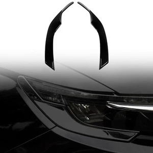 for Honda CR-V CRV 2023-2025 Head Light Eyebrow Stripe Cover 2pcs (Glossy Black) - Picture 1 of 5