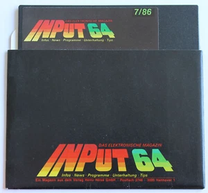 Input 64 7/86 Commodore Magazin Diskette (C64) - Bild 1 von 1