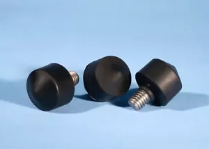 Gitzo Interchangeable Rubber Foot 25mm (3-Pack) Feet * MINT - Picture 1 of 1