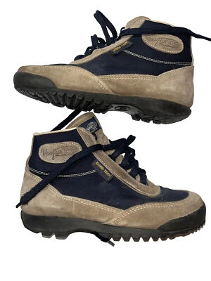 Vasque Botas de Senderismo GoreTex 7534 AZUL TOSTADO Botas para Mujer Talla 8 Hechas en Italia 8 Foto 1 de 4