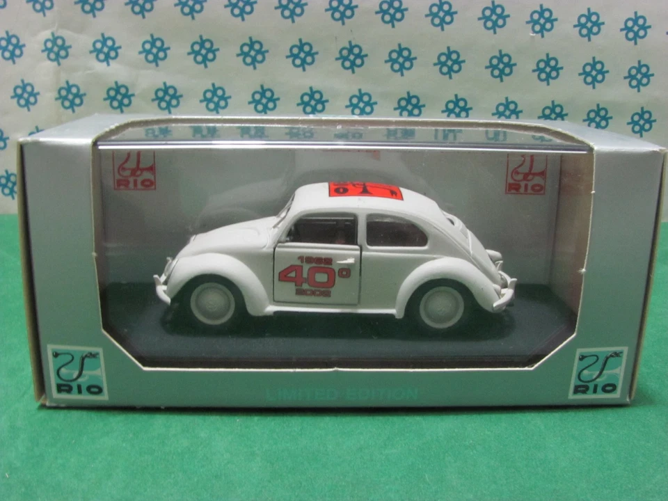 Vintage - VOLKSWAGEN  Beetle 40° Anniversario - 1/43 Rio Limited Edition - Photo 1/1