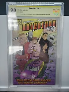 CBCS Graded 9.8 Adventure Van #1 Signed by Michael McMillian & Ryan Cody - Picture 1 of 3